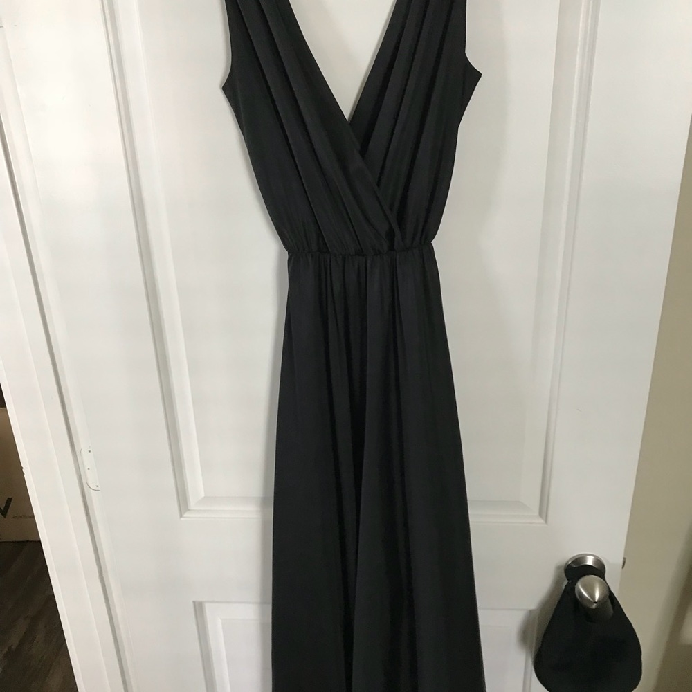 Custom 70s plunge jumpsuit